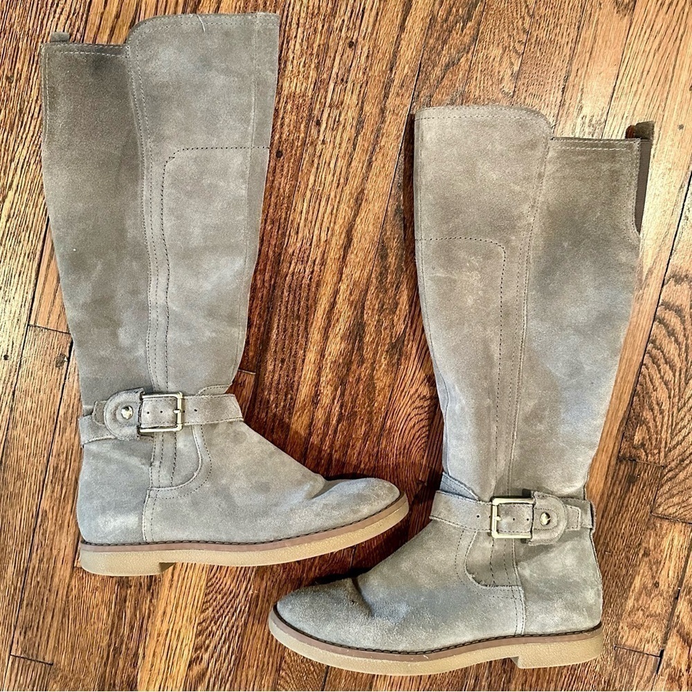 Tommy Hilfiger Suede Riding Boots Size 7